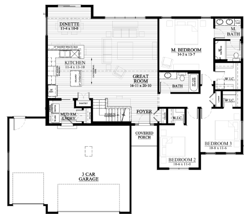 429 Saratoga Drive, Morse Farms Highland, Johnson Creek, Wisconsin, United States 53038, 3 Bedrooms Bedrooms, ,2 BathroomsBathrooms,Home,For Sale,Saratoga Drive,1435